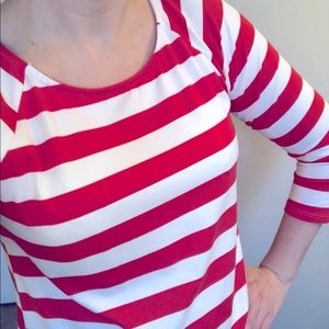 2/$15 Striped Tunic Blouse
